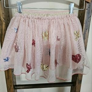 Mini Boden Tulle Tutu Sequin Skirt